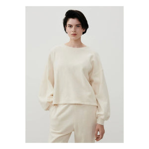 American Vintage - Bobypark Organic Cotton Sweatshirt | Ecru
