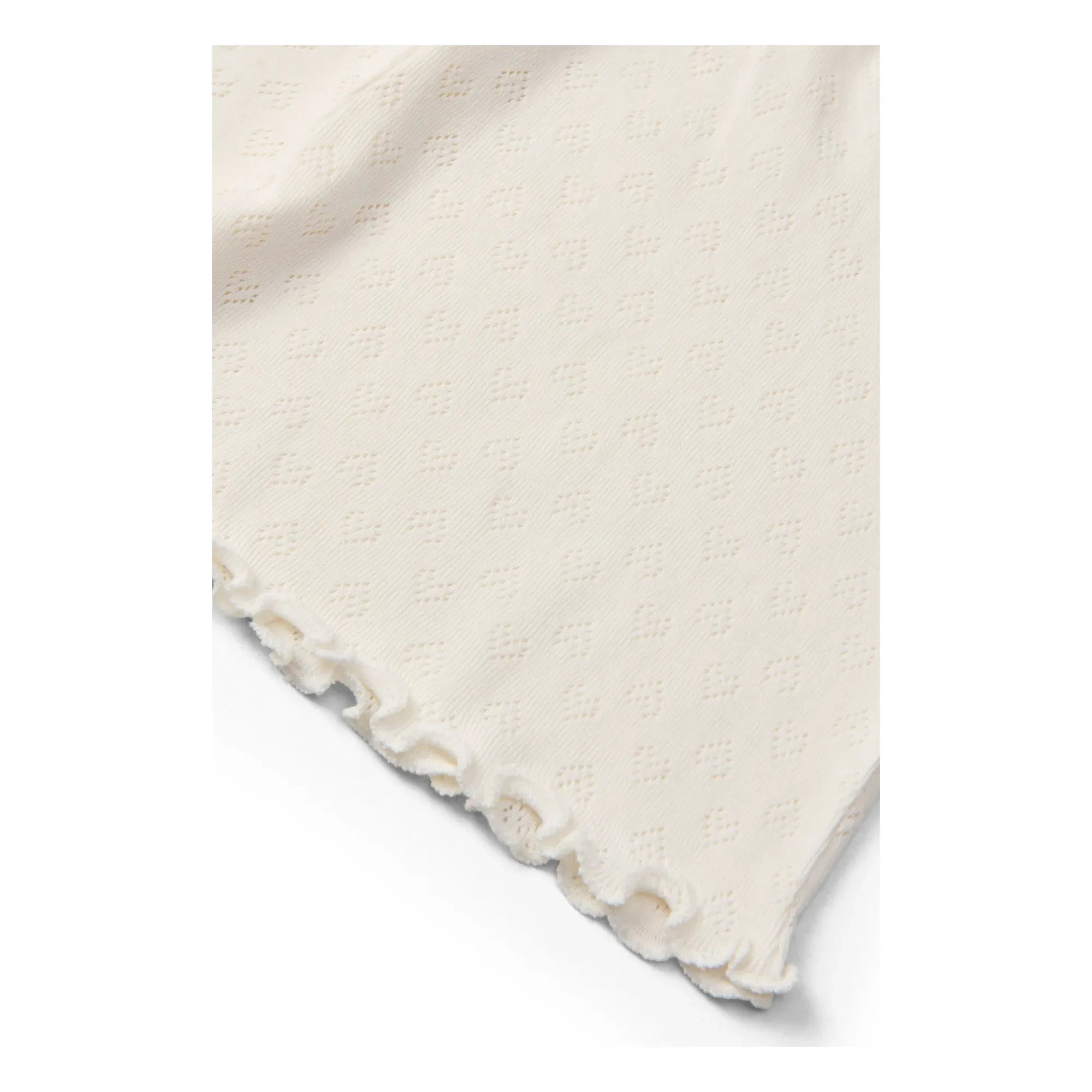 Copenhagen Colors - Pointelle Organic Cotton Shorts | Cream