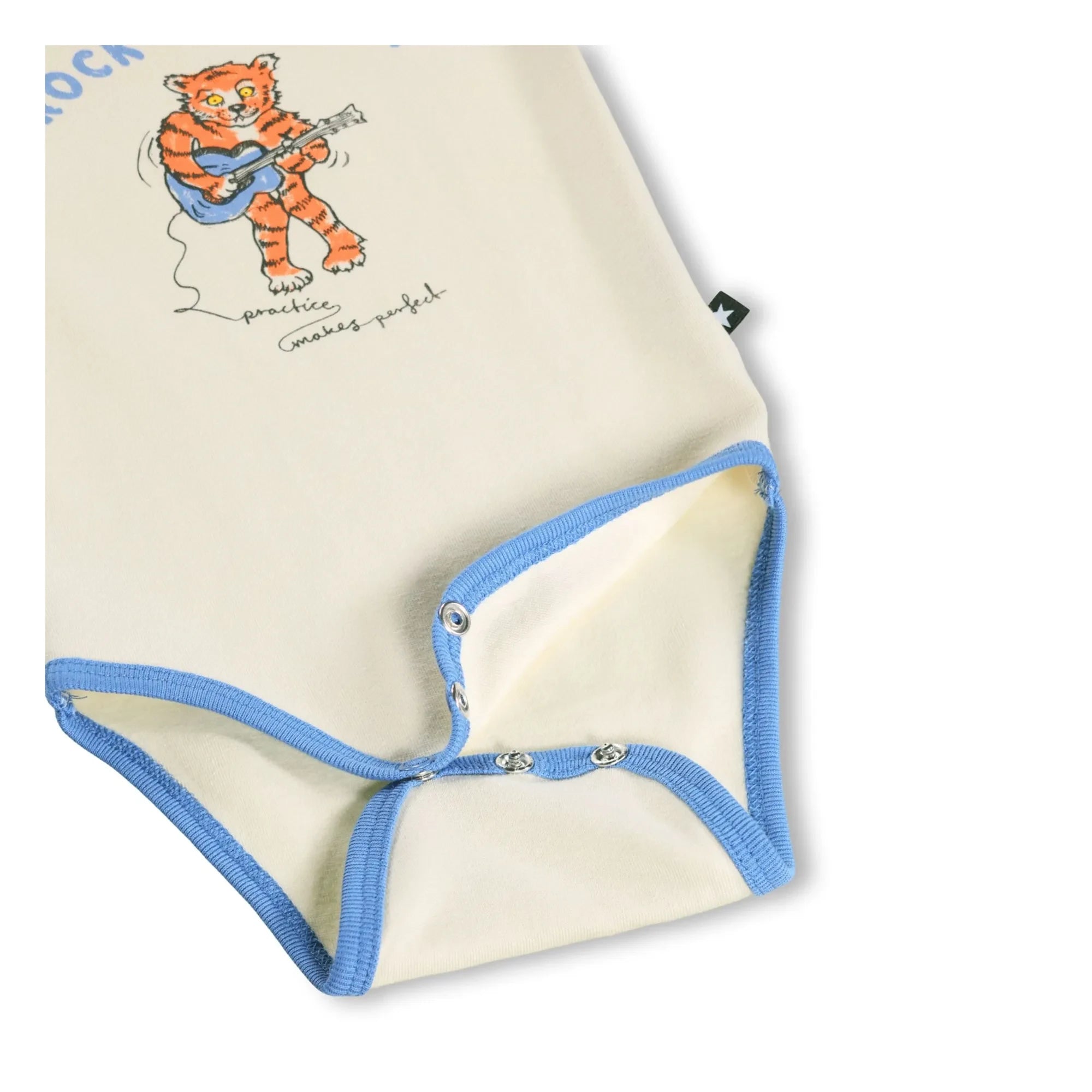Molo - Fossie Body Rock'N'Roar Organic Cotton | Ecru
