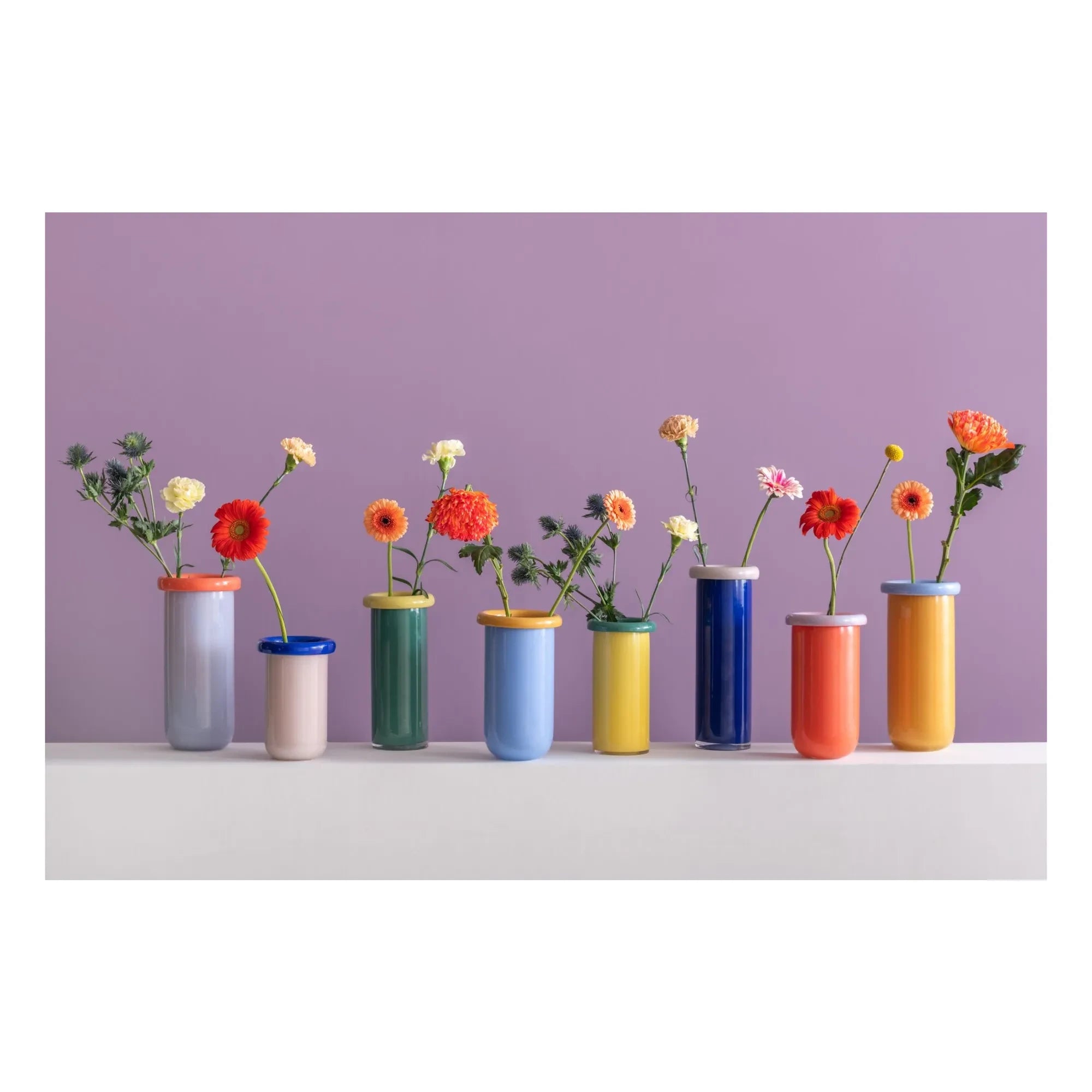 Present Time - Folded Vase | Lilac