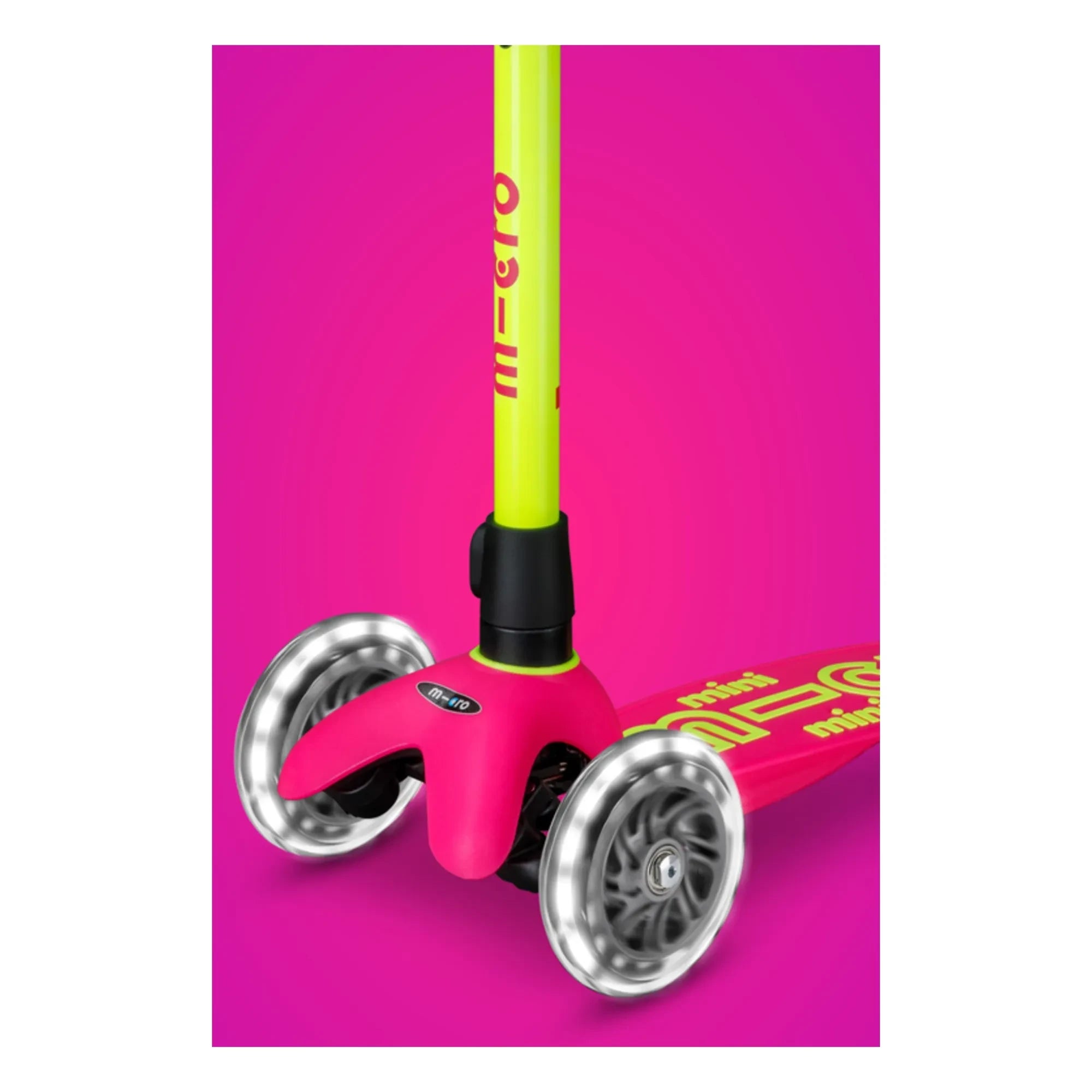 Micro - Mini Neon LED Scooter | Sarı