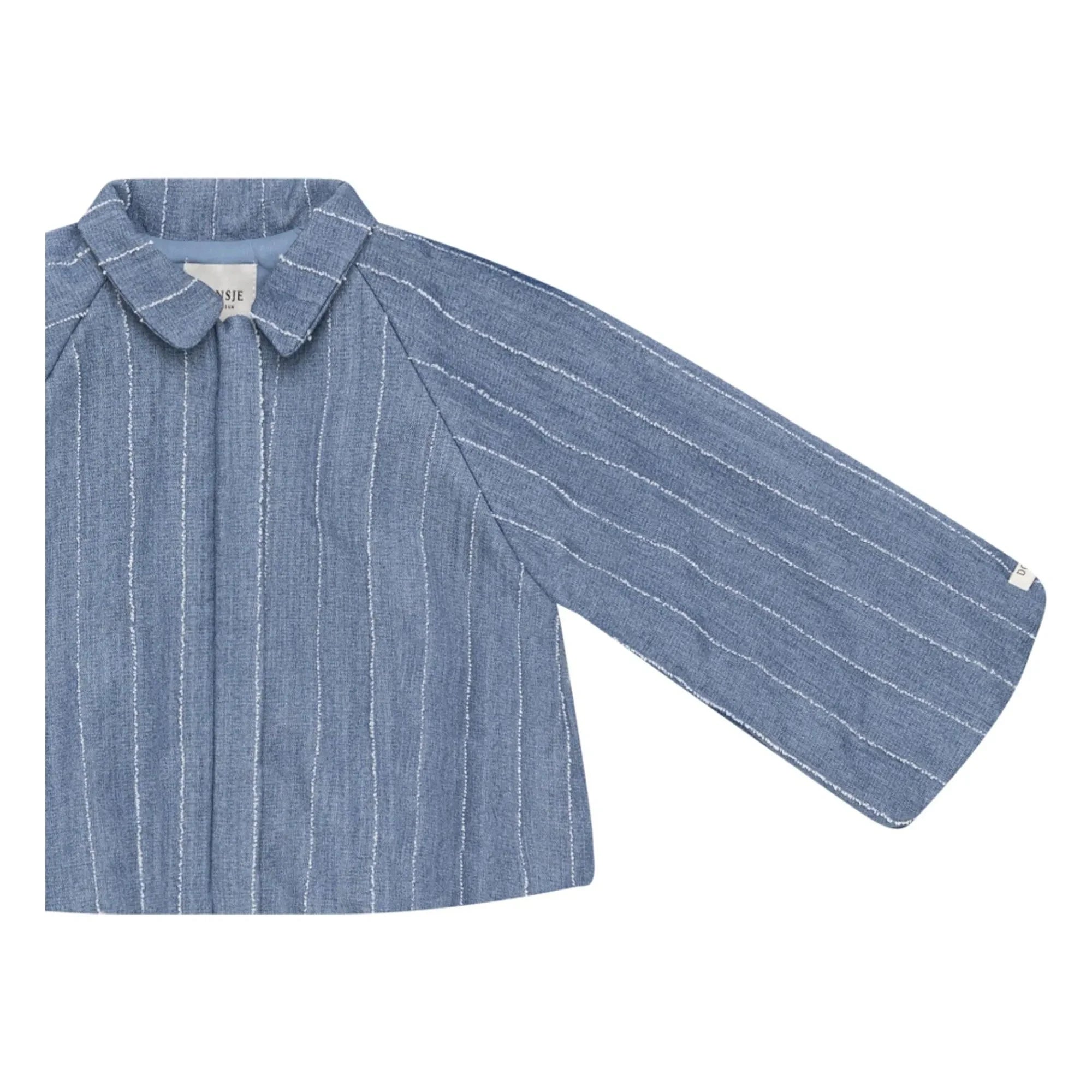 Donsje - Cyran Striped Jacket | Denim Blue