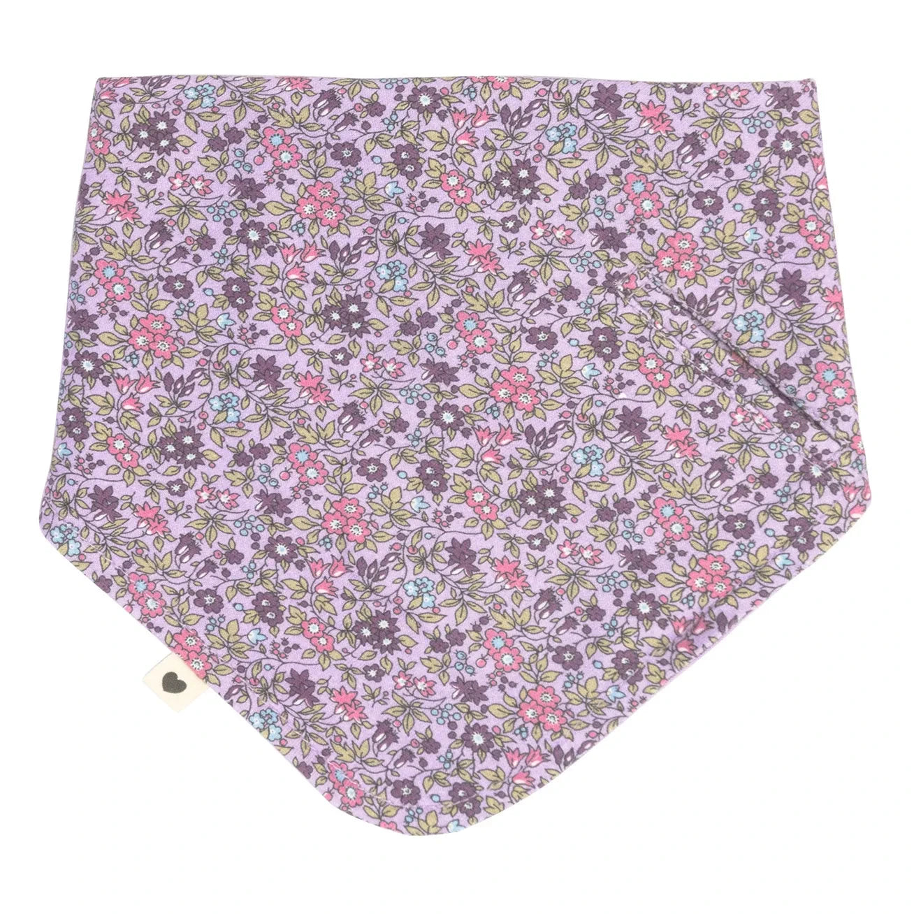Bibs - Pacifier Clip and Bandana Bib - Bibs x Liberty | Purple
