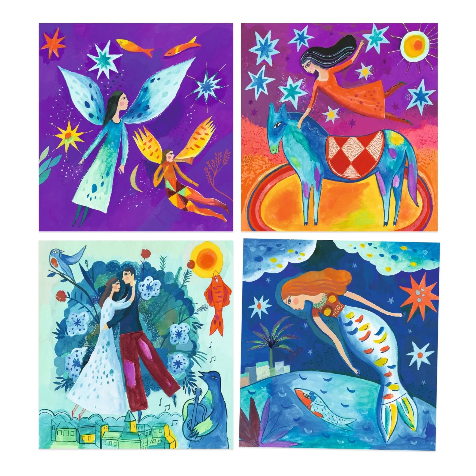 Djeco - Watercolor Activity Set