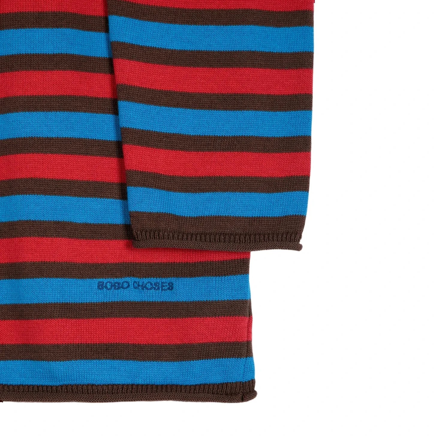 Bobo Choses - Organic cotton striped cardigan | Red