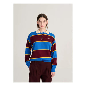 Bobo Choses - Sweat Polo Organik Pamuk | Mavi