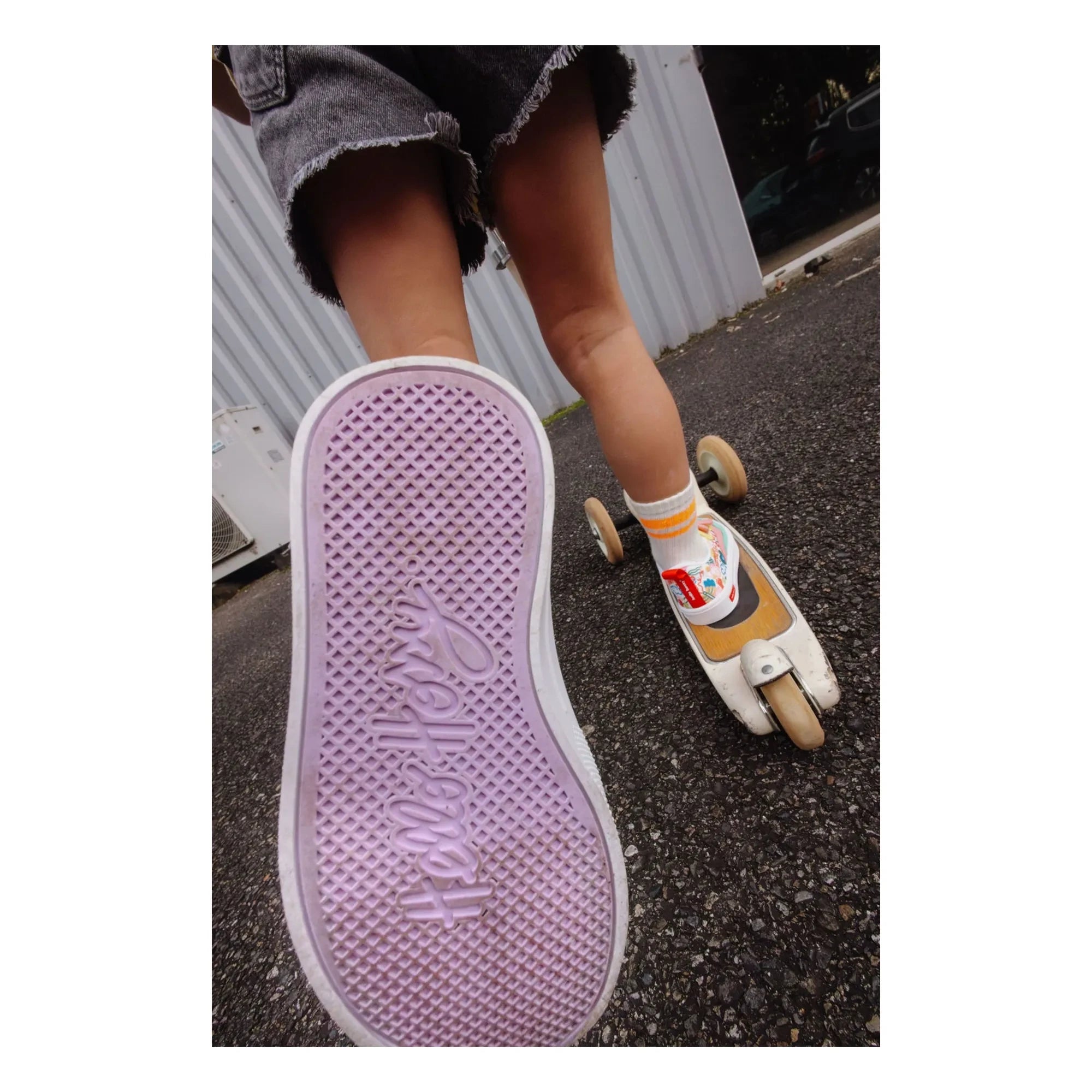 Hello Hossy - Hapiness Scratch Sneakers | Pembe