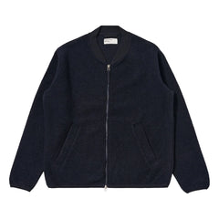 Universal Works - Zip-up Bomber Jacket | Navy Blue