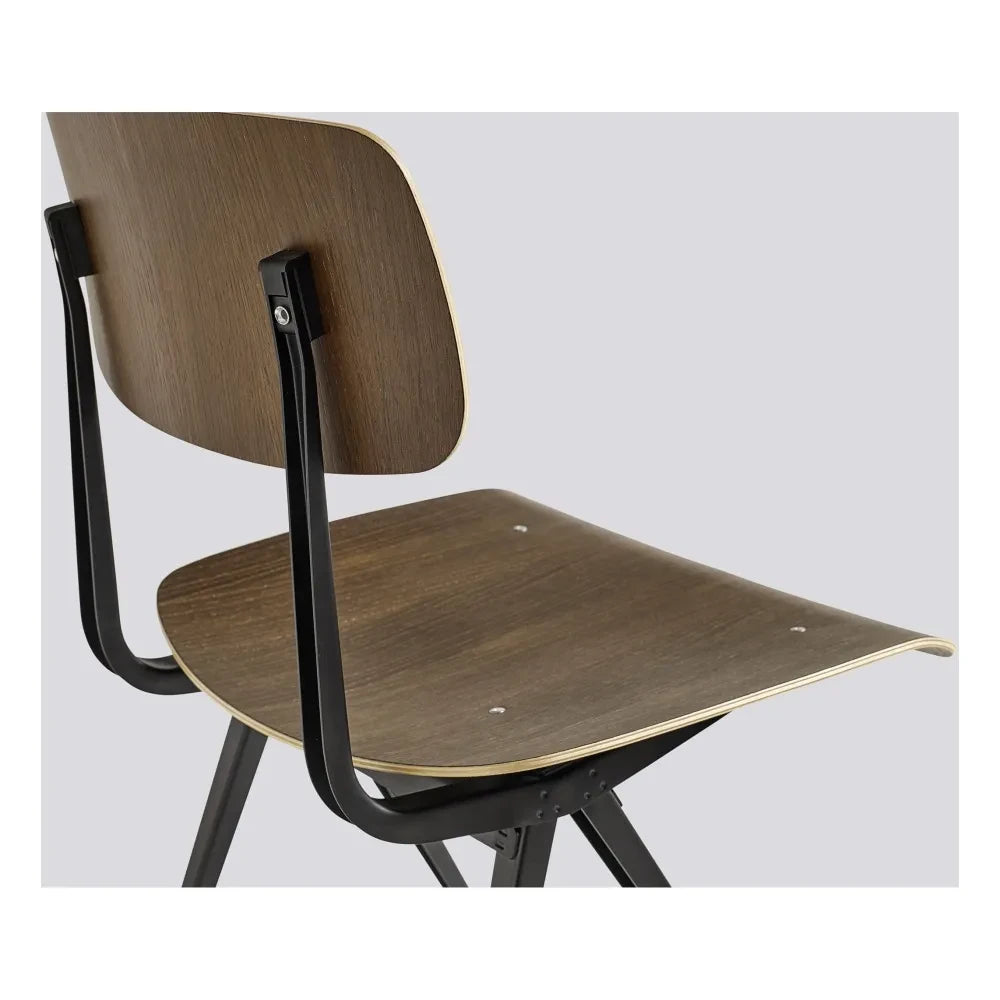 Hay - Result Smoked Oak Chair - Friso Kramer & Wim Rietveld Reproduction | Beige
