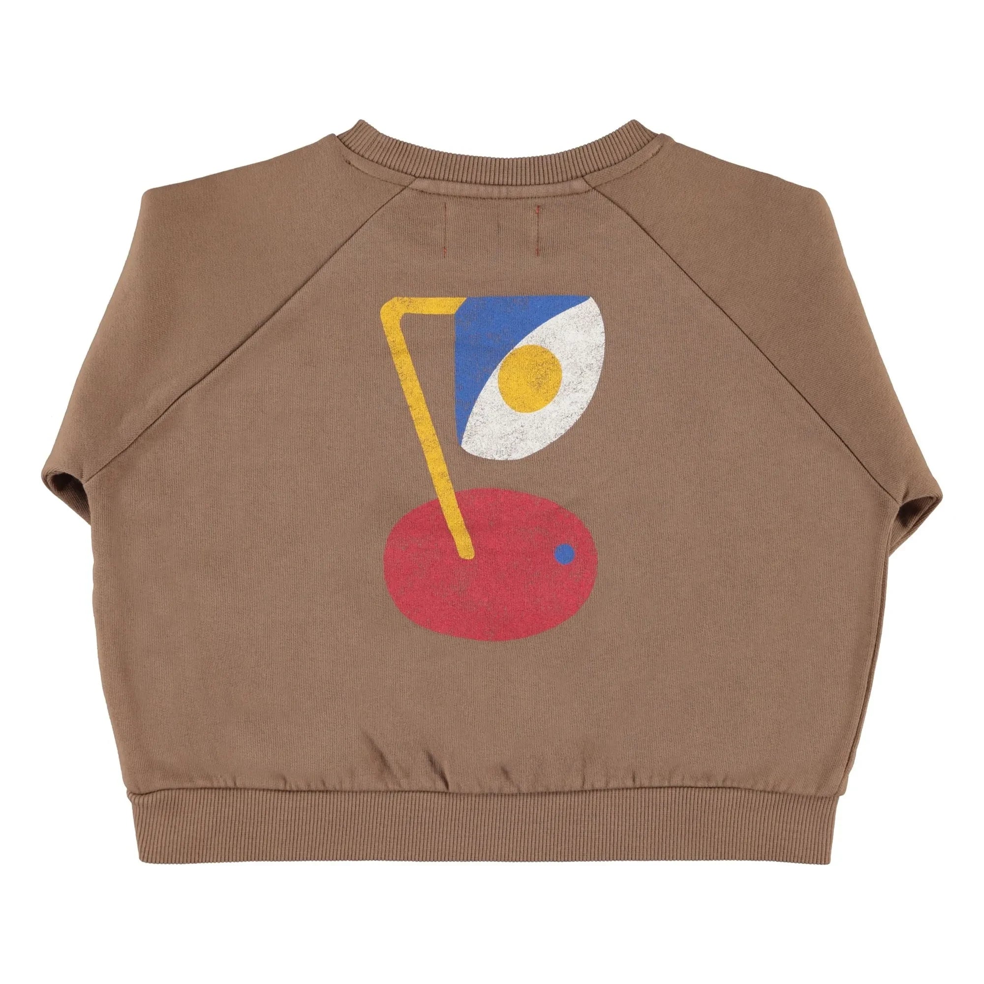 Piupiuchick - Sweat Captain Organik pamuk | Kahverengi