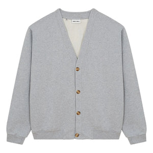Smallable Man - Cam Organic Cotton Cardigan | Heather Grey