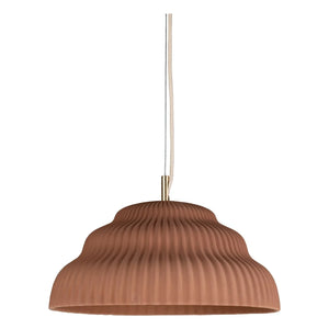 Schneid Studio - Cascading Ceramic Pendant Lamp | Rust