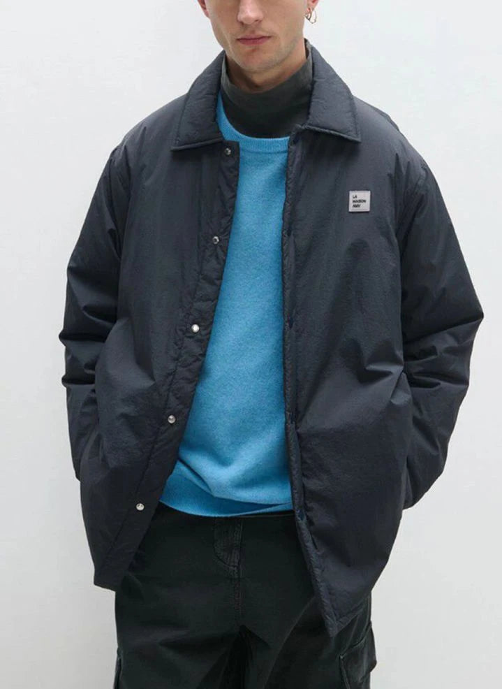 American Vintage - Raxow Wool Sweater | Speckled Blue