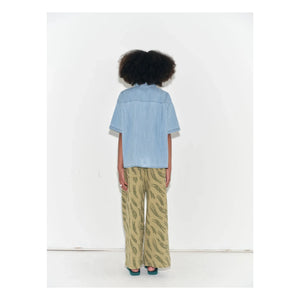 Main Story - Denim Oversized Organic Cotton Shirt | Light Blue