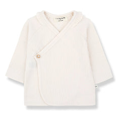 1+ in the family - Caterina Ribbed T-Shirt | Ivory