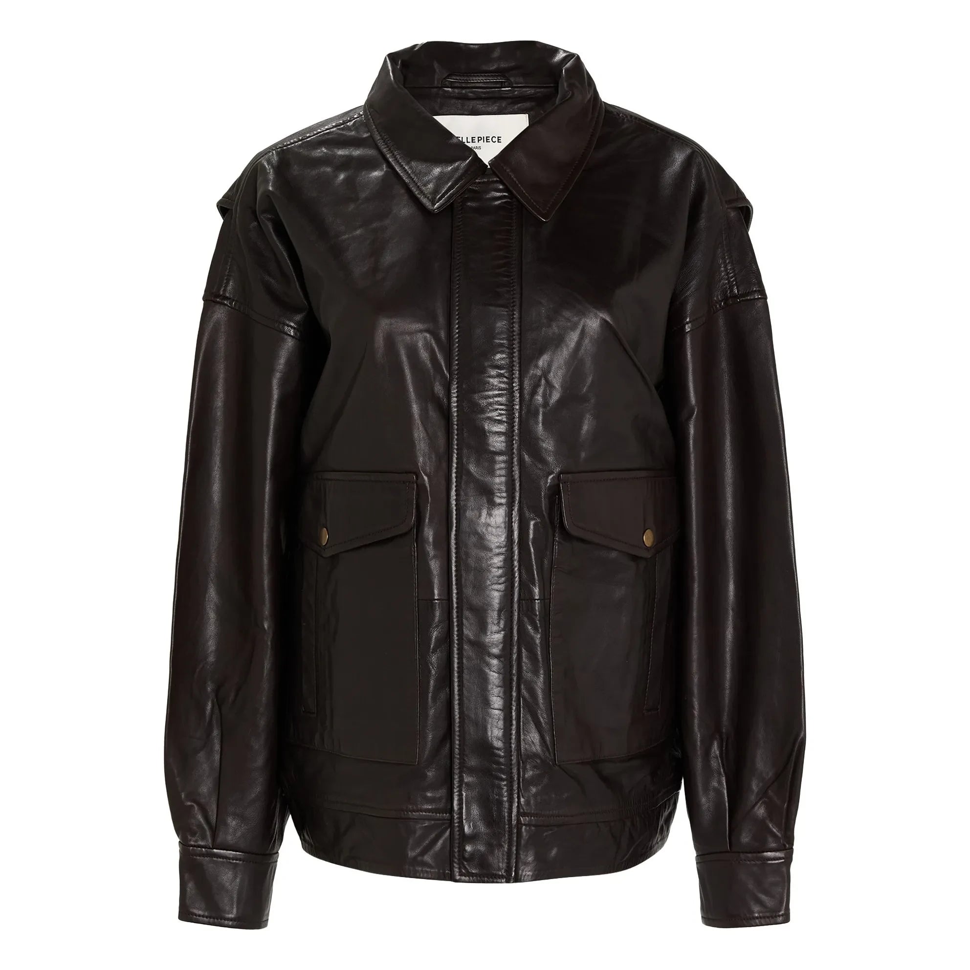BELLEPIECE - Edgar Leather Jacket | Brown