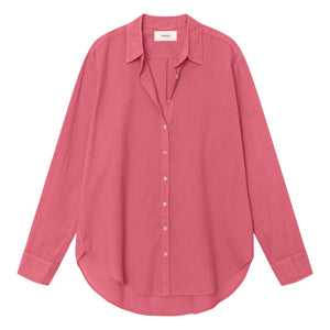 Xirena - Beau Cotton Poplin Shirt | Raspberry