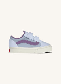 Vans - Scratch Sneakers Old Skool V Pop SideStripe | Light blue