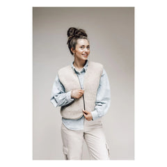 Alwero - Pos Light Sleeveless Jacket - Adult Collection | Sand