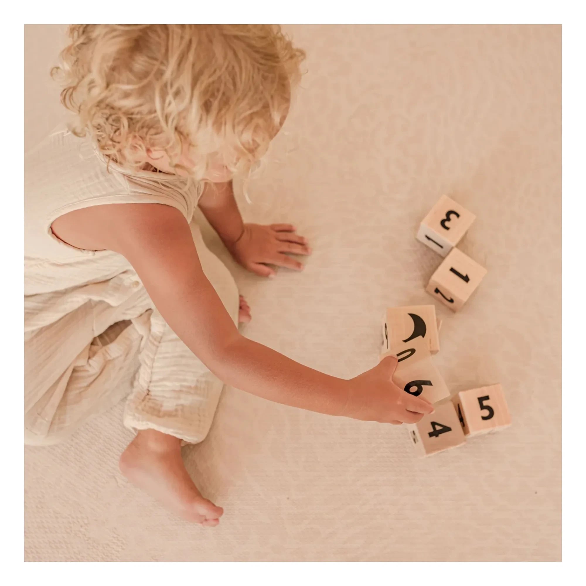 Toddlekind - Wild Modular Play Mat | Dusty Pink
