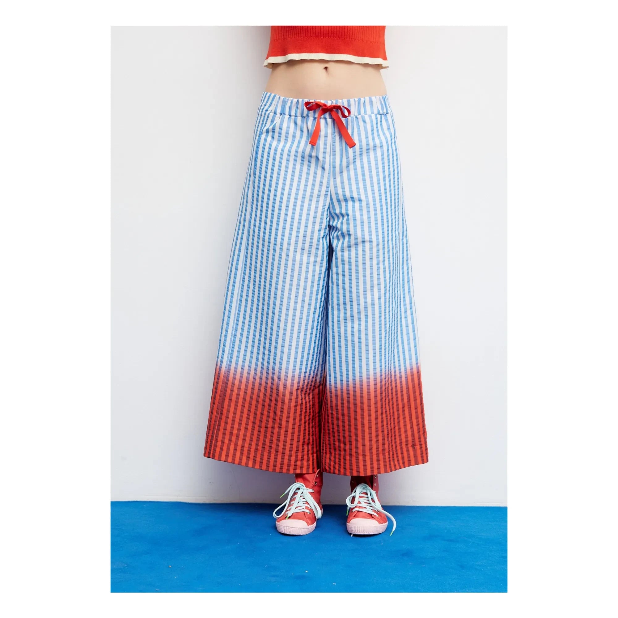 Dr Bloom - Bomb Cotton Pants | Blue