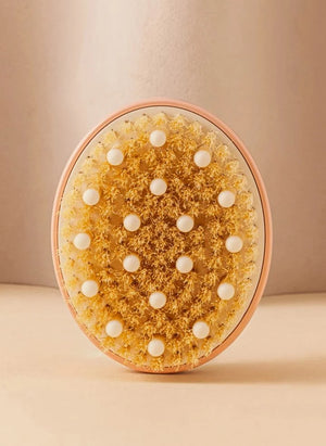 La Bonne Brosse - The Talm Body Brush x La Bonne Brosse No. 02 - Normal Skin | Powder Pink