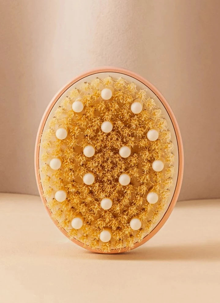 La Bonne Brosse - The Talm Body Brush x La Bonne Brosse No. 02 - Normal Skin | Powder Pink