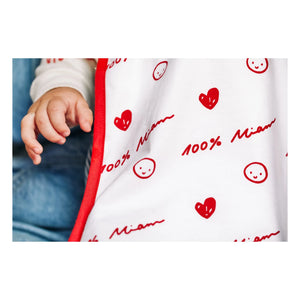 Béaba - Cotton Bib - Mathilde Cabanas Limited Edition | Red