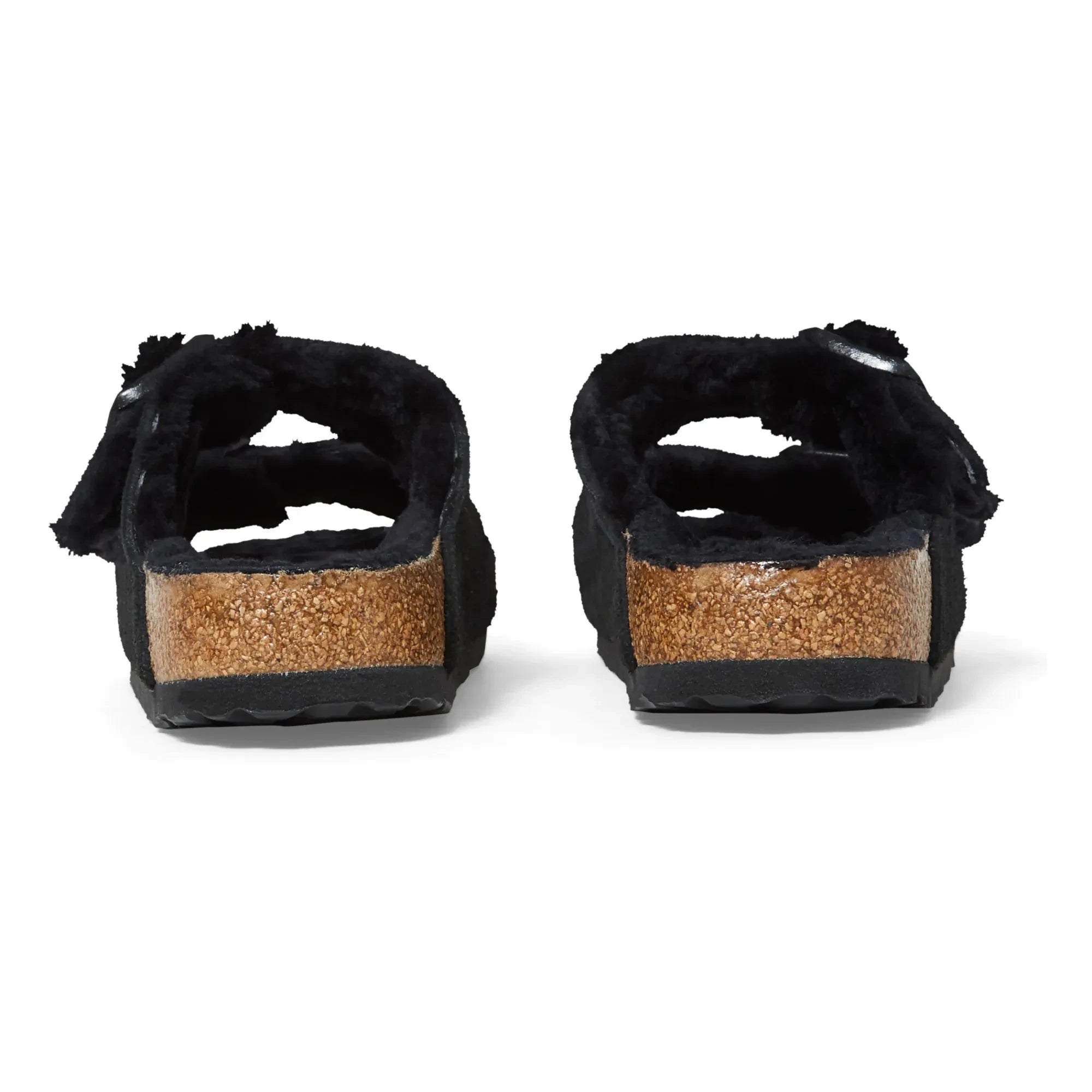 BIRKENSTOCK - Arizona Shearling Sandal - Adult Collection | Black