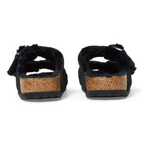 BIRKENSTOCK - Arizona Shearling Sandal - Adult Collection | Black