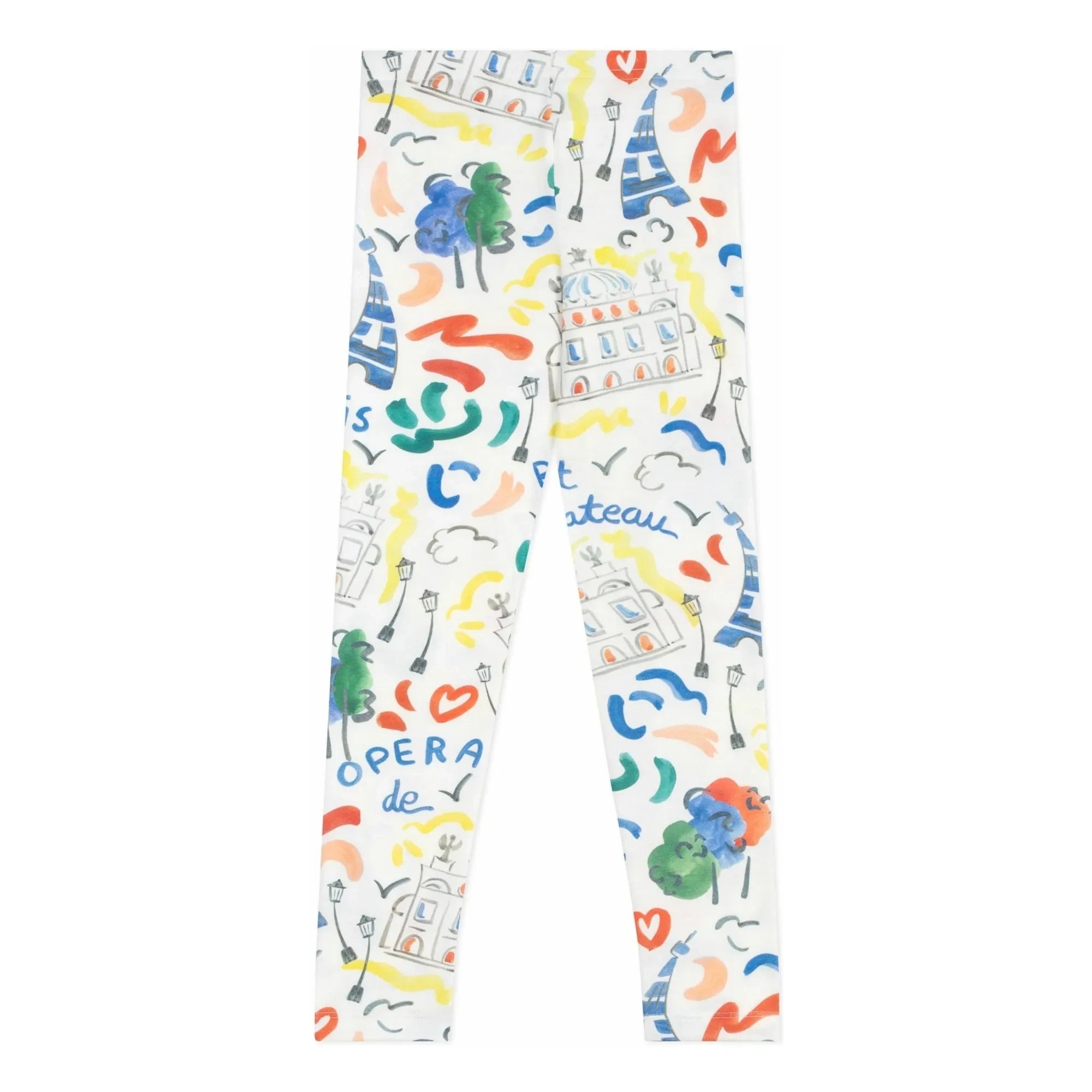 Petit Bateau - Opera Leggings | White