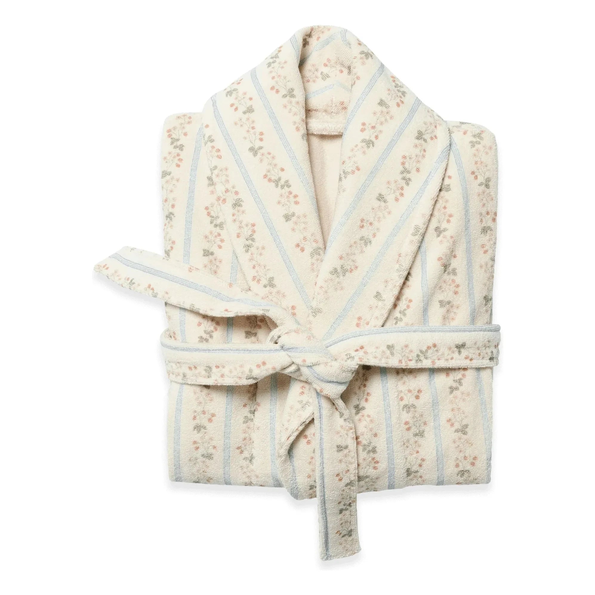 garbo&friends - Strawberry Wreath Bathrobe | Ecru