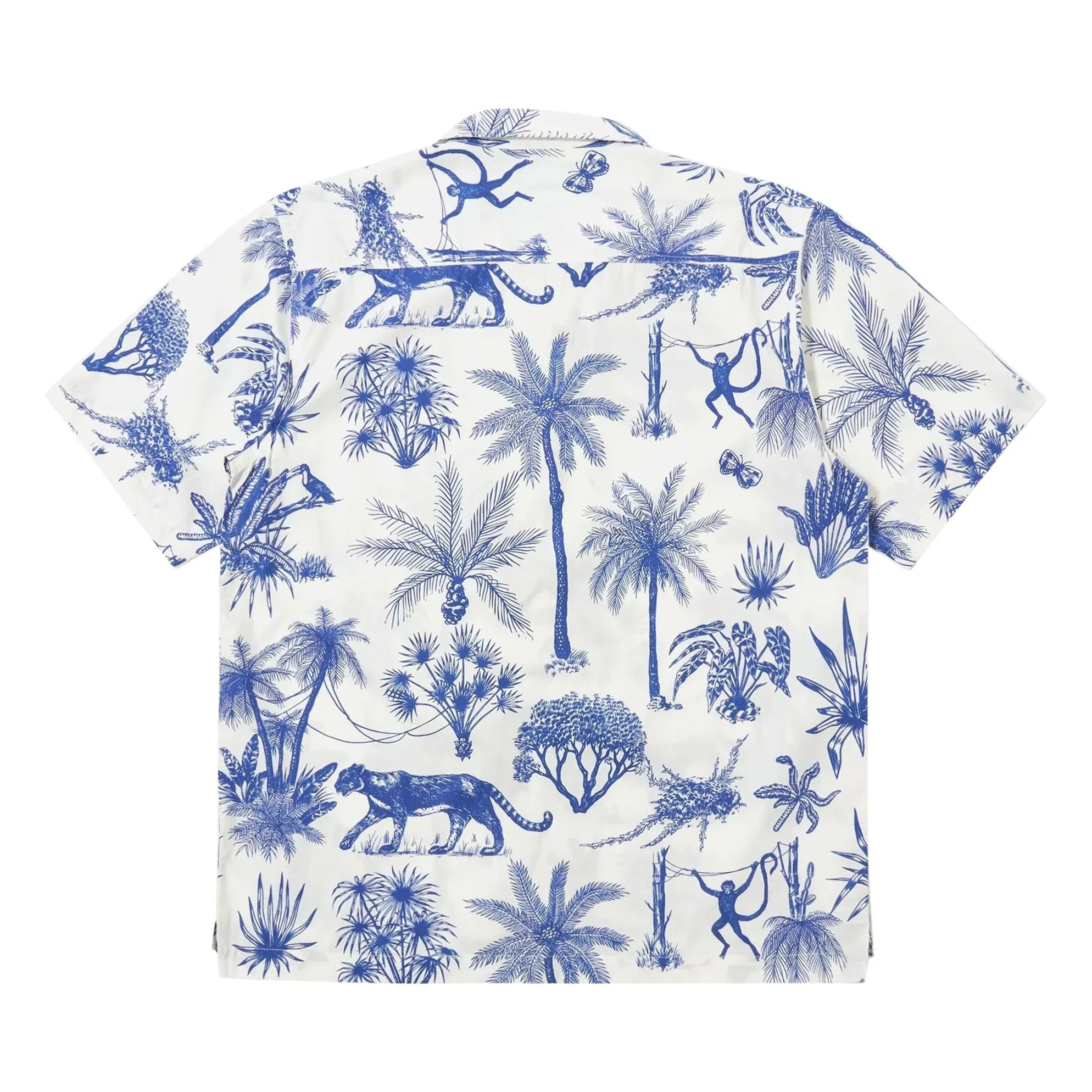 Universal Works - Chemise Camp Jungle Toile | White