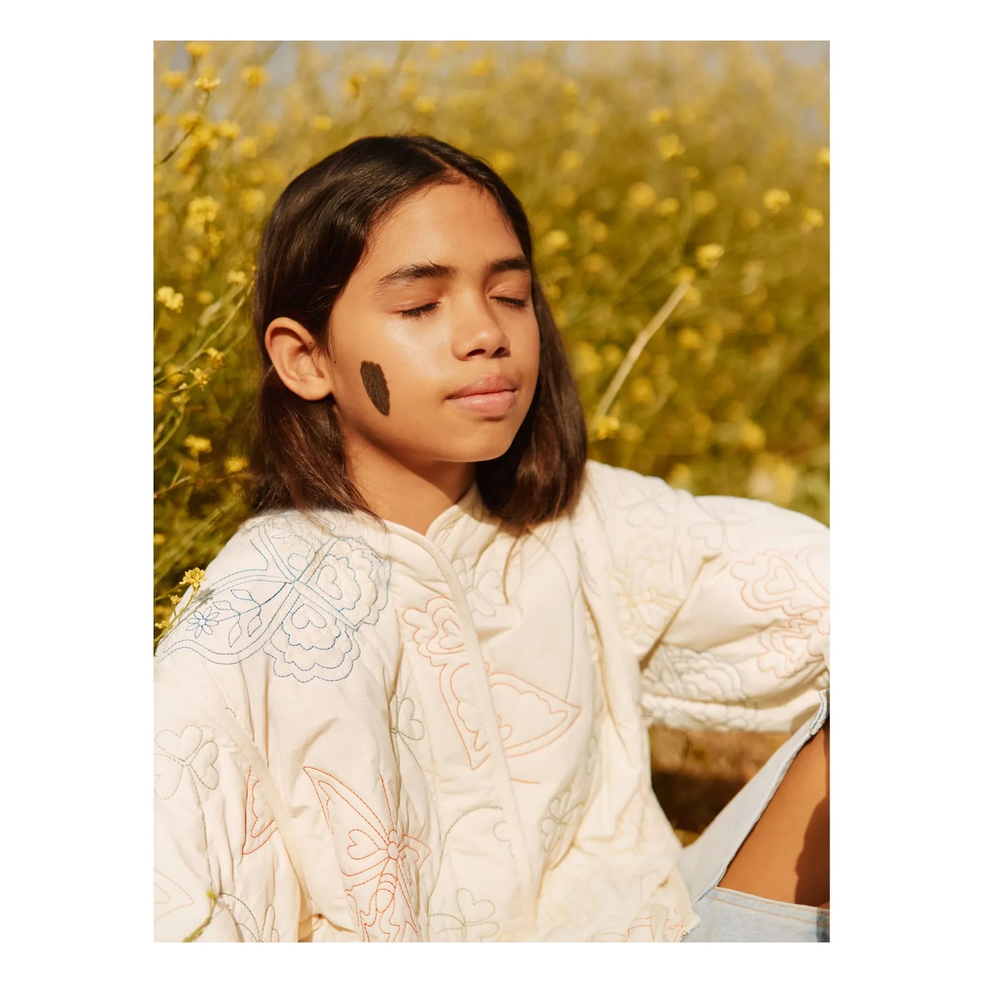 Molo - Holley Butterflies Recycled Fiber Jacket | Ivory