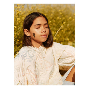 Molo - Holley Butterflies Recycled Fiber Jacket | Ivory