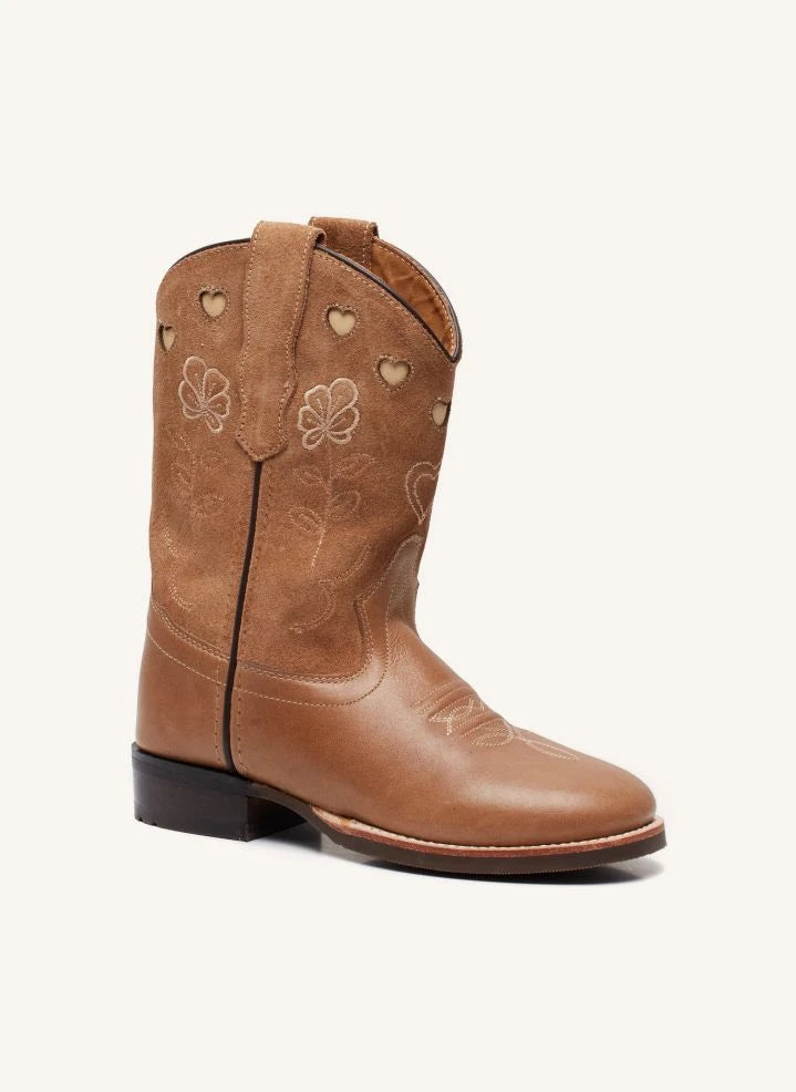 Bootstock - Lily Kovboy Çizmeleri - Bootstock x Chesterfield | Camel