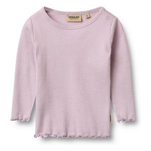 Wheat - Ida Organic Cotton T-Shirt | Lavender