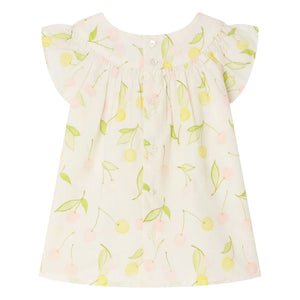 Bonpoint - Organic Cotton Poplin Blouse Lala | Ecru