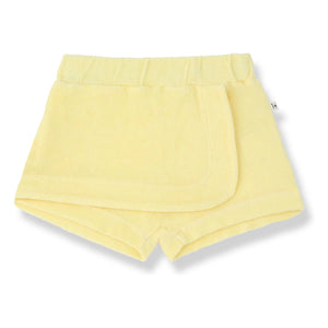 1+ in the family - Esporles towel shorts | Yellow