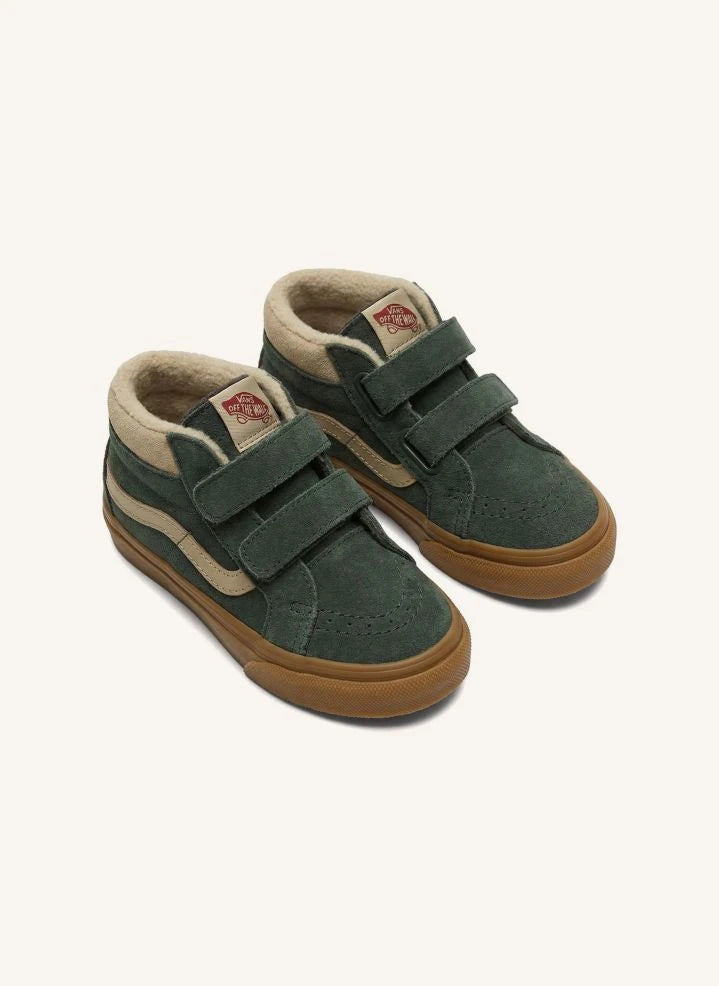 Vans - SK8-Mid Reissue V Insulated Rubber Sneakers | Olive