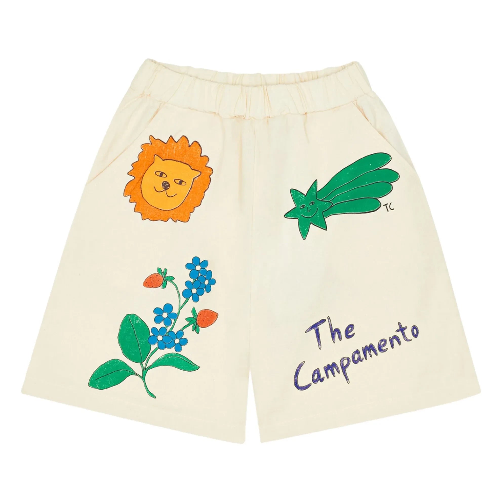 The Campamento - The Campamento Bermuda Shorts | Ecru