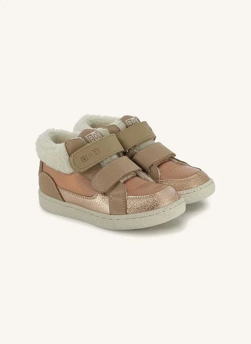 Bonton - Kix Hi Astarlı Sneakers | Camel