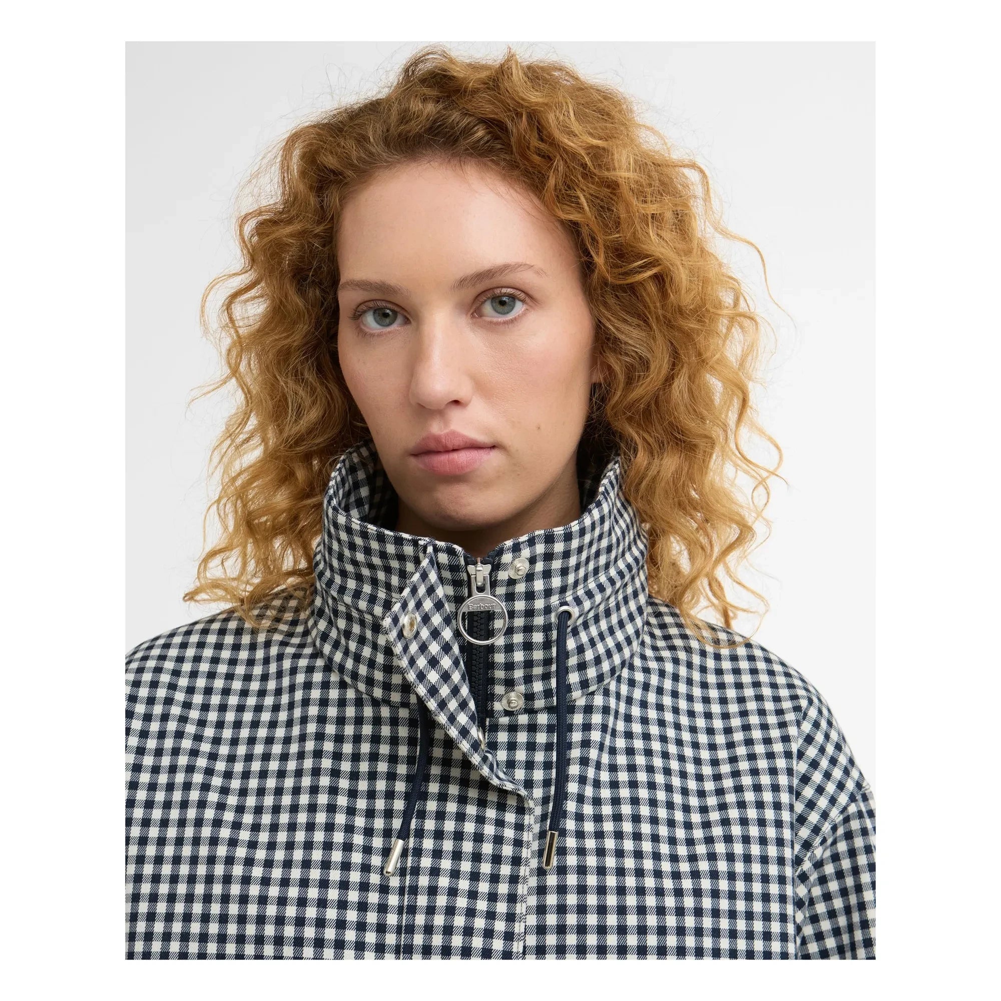 Barbour - Bronwyn Waterproof Check Jacket | Gray