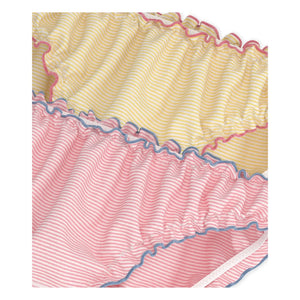Petit Bateau - 2-Pack Froufrou Organic Cotton Underwear Set | Yellow