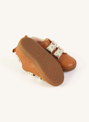 Lazare - Mahaut Çiçek Desenli Sneakerlar | Camel
