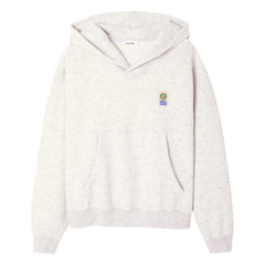 American Vintage - Baptown Kapüşonlu Sweatshirt | Gri Melanj
