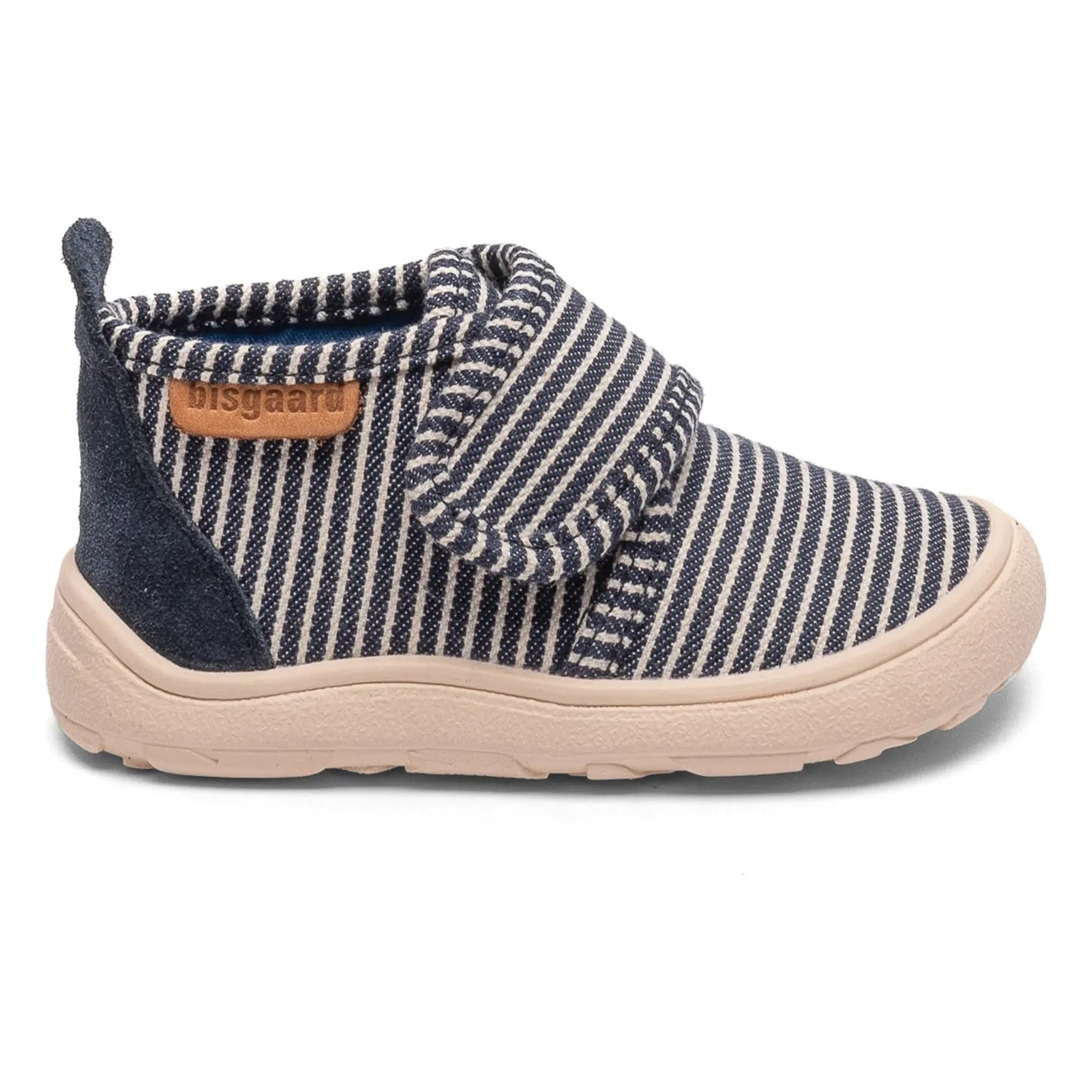 Bisgaard - Striped Anti-Scratch Slippers | Navy Blue