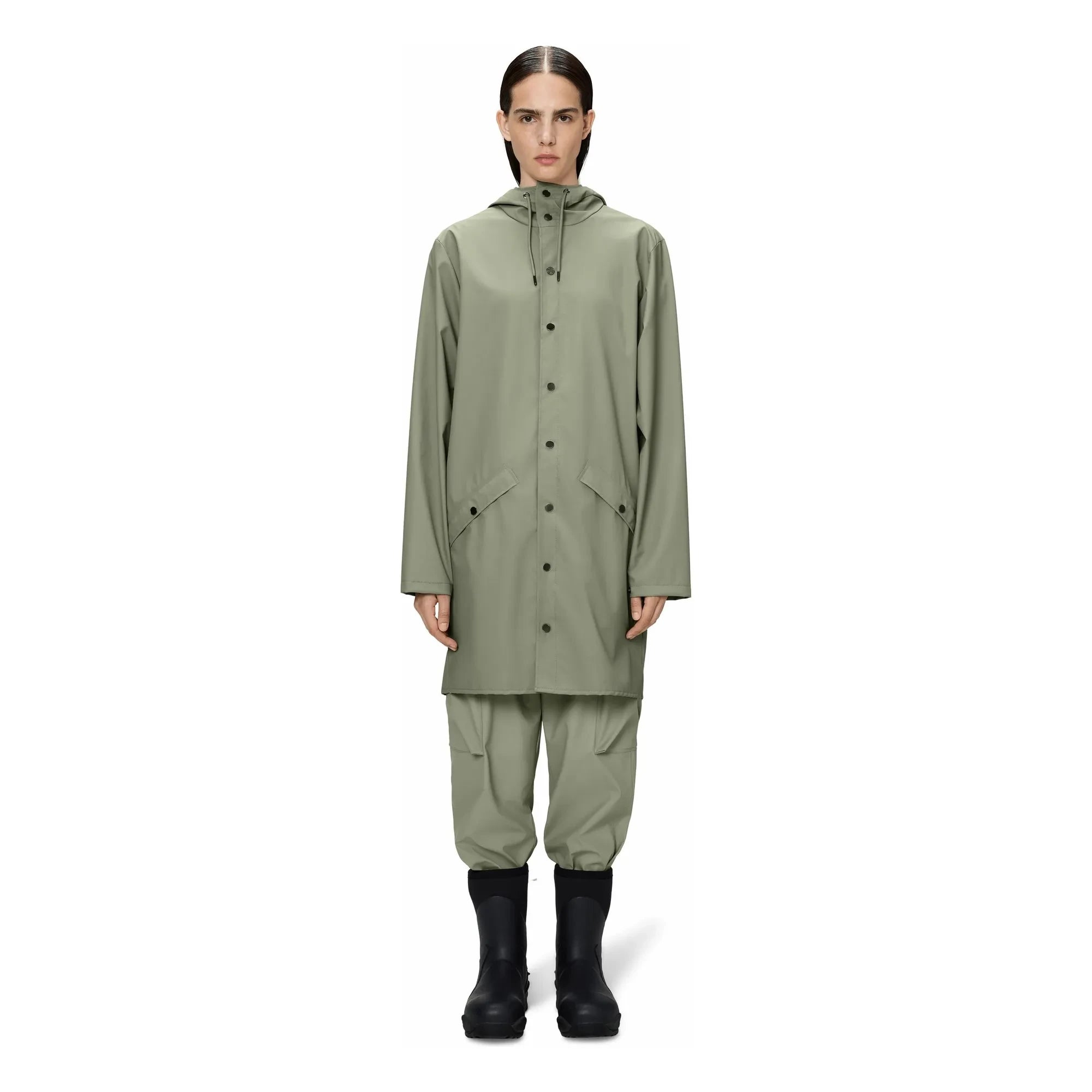 Rains - Long Coat W3 | Light Khaki