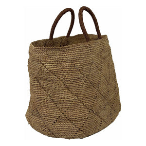 Camalya - Bururi Raphia Shopping Bag | Sand