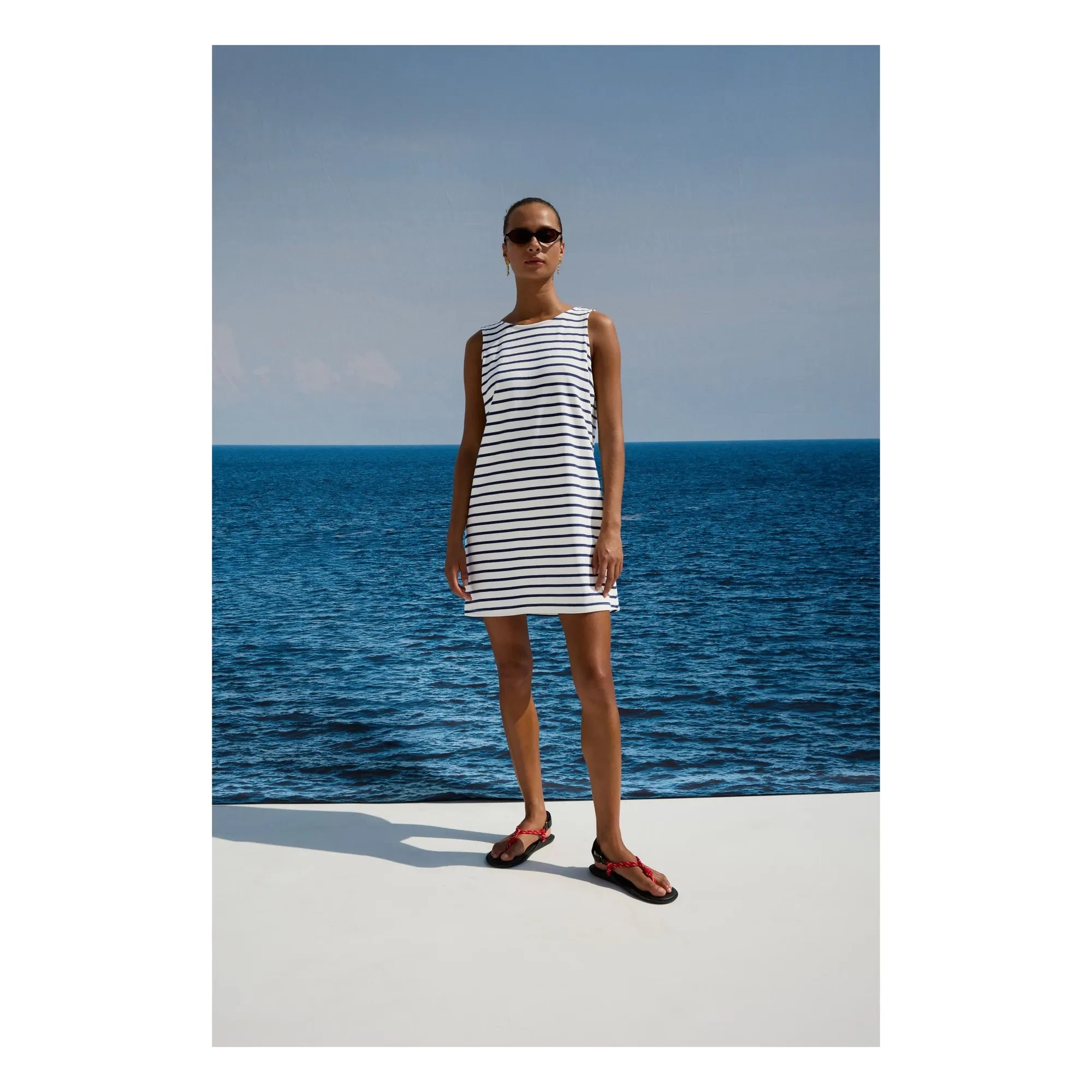 Rails - Kaylee Cotton Sailor Dress | Ivory